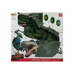 Dinosaurus ktorý znáša vajíčka na baterky zelený